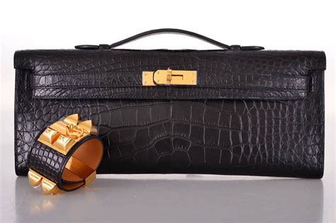 kelly clutch alligator retail hermes|hermes kelly pocket clutch.